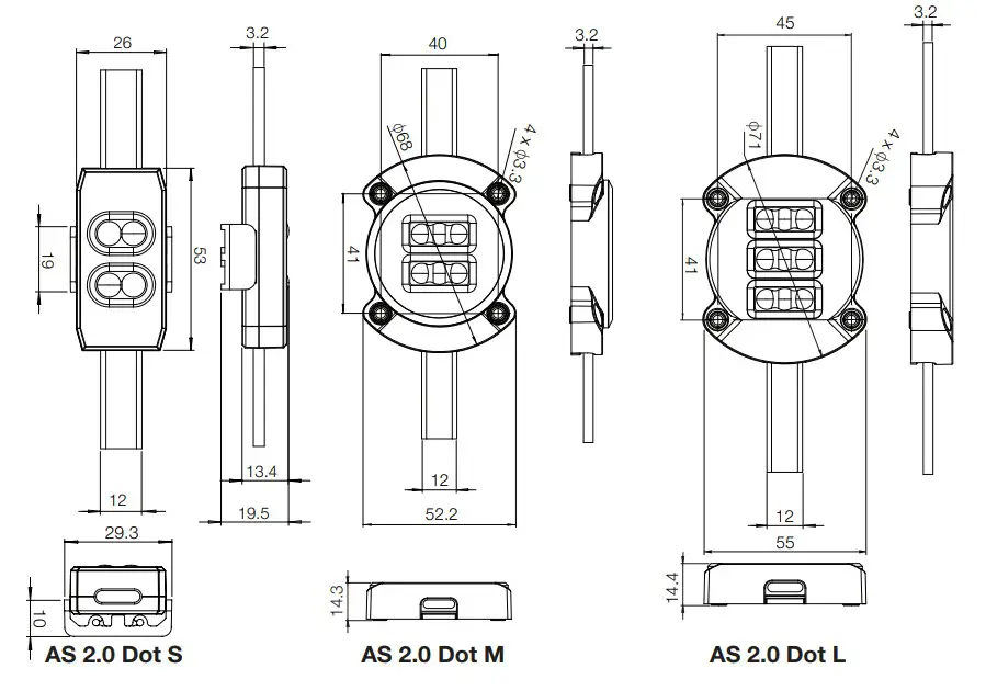 TRAXON ARCHISHAPE Dot 2.0 Daisy Chain with Power Injection - Open Beam View