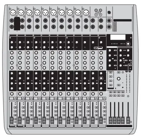 behringer QX2442USB USB 24 Channel USB Mixer with Multi FX Processor User Guide - Getting started