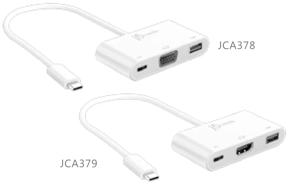 j5create JCA378 USB-C to HDMI and USB 3.0 with Power Delivery
