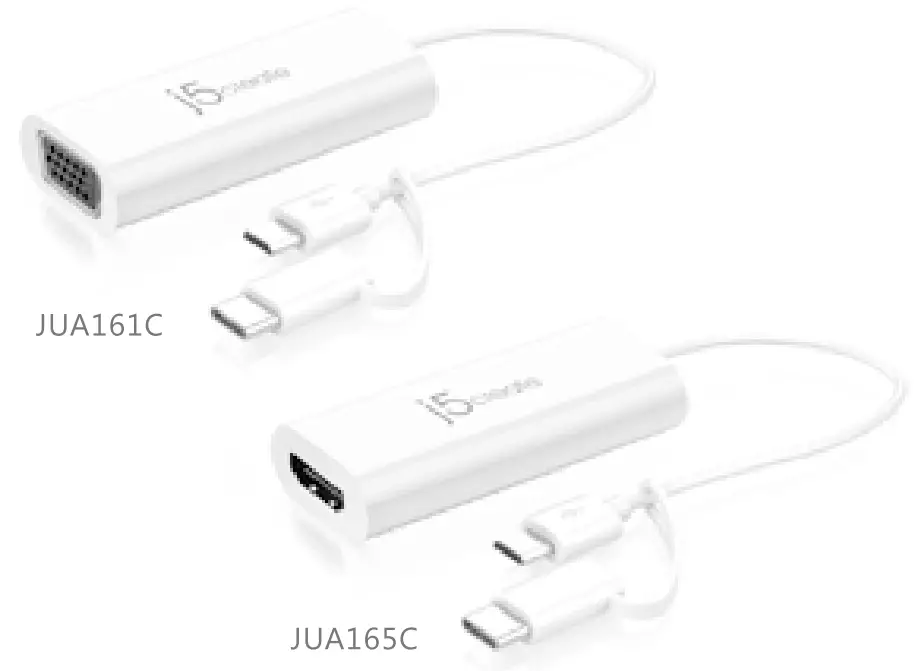 j5create JUA165C Android USB VGA HDMI Display Adapter 