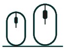 logitech M510 Control Plus Wireless Mouse - Symbols 2