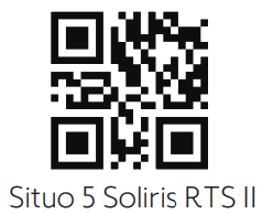 sOmfy Situo 1-2 5 RTS II 1 Channel RTS Protocol Remote Control - Qr Code 5