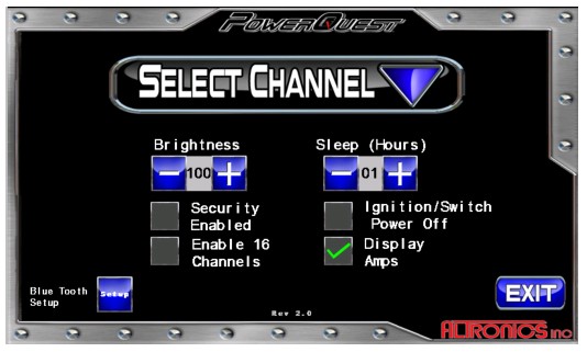 ALTRONICS PowerQuest Touch Screen Control System - overview 3