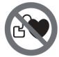 APEXFORGE X1C Cross Line Laser Level User Manual - Keep the measuring tool away from cardiac pacemakers icon