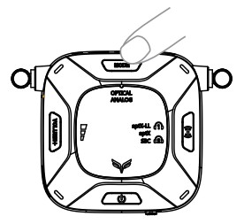 Aisidra BA020 Bluetooth Transmitter Receiver - mode button