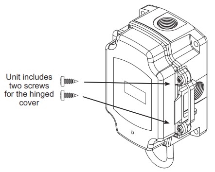 BAPI ZPMB High Range Zone Pressure Sensor - Mounting 3