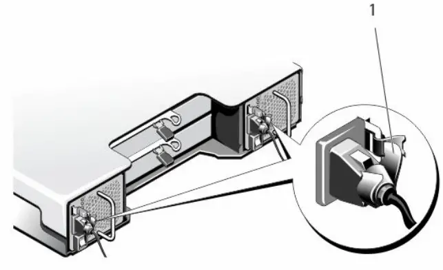 DELL MD3820i Storage Arrays - Removing a RAID Controller Module 4