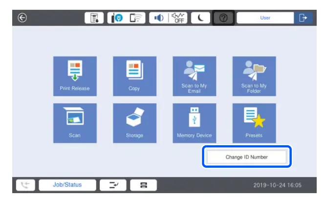 Changing the User Information 