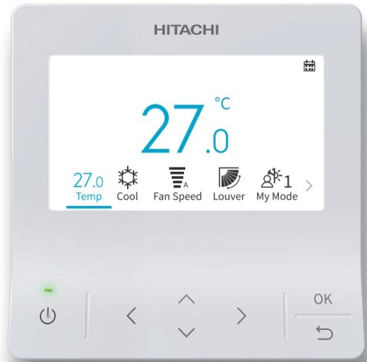 HITACHI-SPX-URFG-Advanced-Color-Wired-Remote-Controller-image