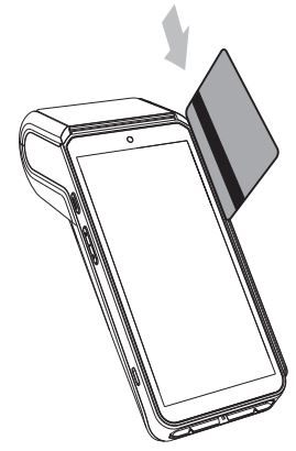 Ingenico AXIUM DX8000 Android Terminal User Manual - Magnetic stripe card
