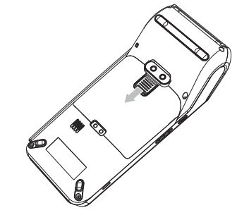 Ingenico AXIUM DX8000 Android Terminal User Manual - Turn the terminal and remove