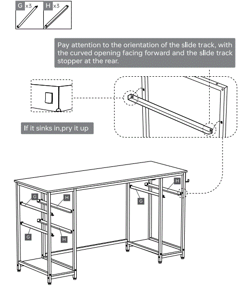 PAMRAY-A6-140-Computer-Desk-With-Drawers-FIG-15