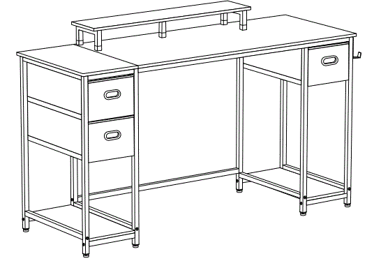 PAMRAY-A6-140-Computer-Desk-With-Drawers-FIG-19