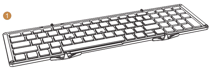 ProtoArc-XK01-Mini-Foldable-Bluetooth-Keyboard-With-Number-Pad-FIG-3