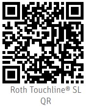Roth Touchline SL Wireless Control for Panel Heating Systems - QR Code
