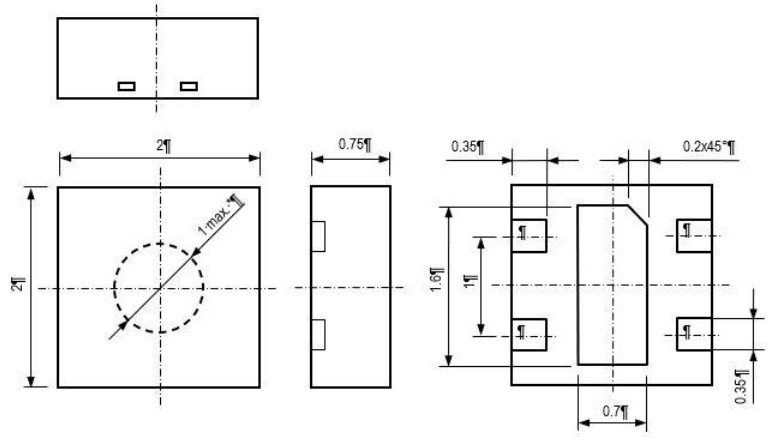 SENSIRION SHT45 Digital Humidity and Temperature Sensor - Design Differences 3