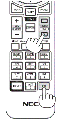 SHARP-RD-480E-Remote-Control-FIG-2