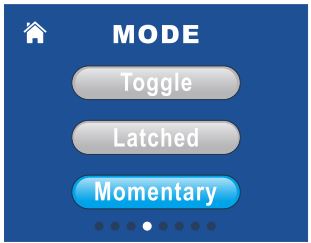 UHPPOTE HBK-R04T Touch Screen Wireless Remote Control User Manual - Operating Mode Select
