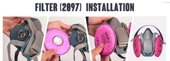Zekkip-6502QL-Half-Face-Respirator-fig-1