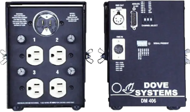 DM-406D Dimmermaster Digital Shoebox Dimmer Owner's
