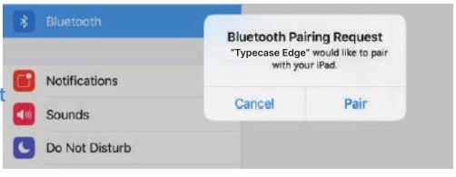 typecase 6th Gen Edge Magic Style Keyboard - Bluetooth