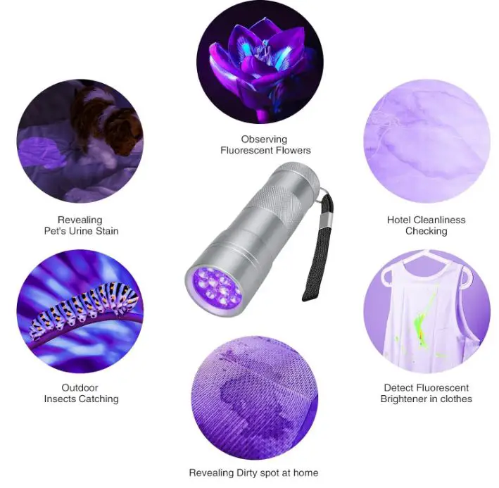 ‎COSOOS-LED-Handheld-UV-Flashlight-product-use-for