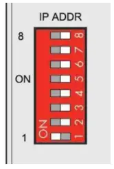 BLIIOT BL206 Distributed Distributed Input Output Ethernet - DIP Switch