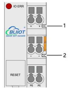 BLIIOT BL206 Distributed Distributed Input Output Ethernet - inserted
