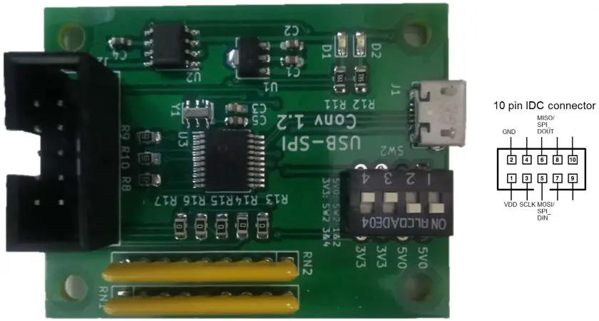 BROADCOM HEDS-9940PRGEVB Evaluation Board and Programming Kit - HEDS-9940PRGEVB Programming USB 1