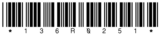 Danfoss FA11 iC7 Automation iC7 Series Frequency Converters - Bar Code