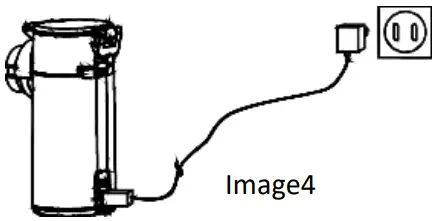 Naweti WH202 Portable Nebulizer with Mesh Technology - Operating the device with the A C Adapter