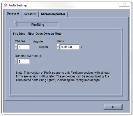 Pyroscience FW4 Microprofiling Software For Microsensor Measurements - FireSting