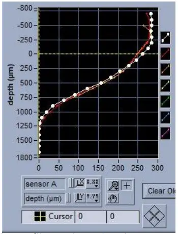 Pyroscience FW4 Microprofiling Software For Microsensor Measurements - axes