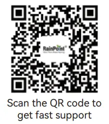 RainPoint ITV101P Programmable Automatic Irrigation System - qr code
