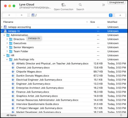 Seagate 2303us Deploy Parsec Labs with Lyve Cloud - monitor menu