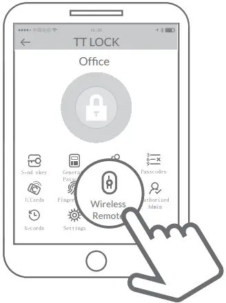 Simpled TASP10 Remote Controller - Press Wireless Remot