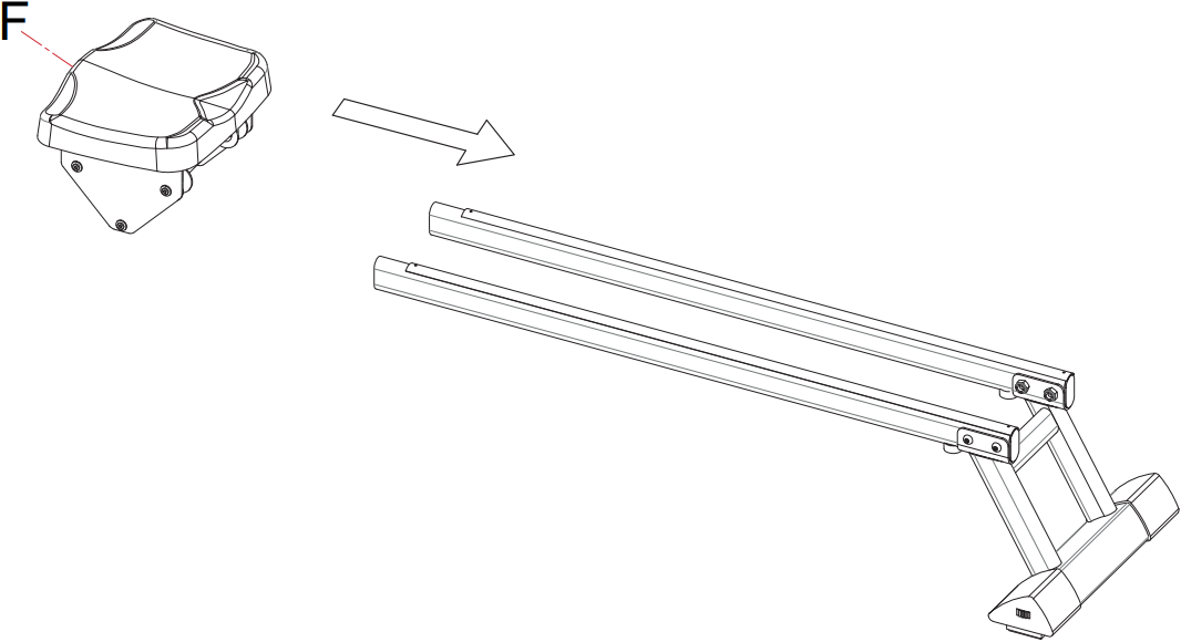 Skandika Nemo III Hybrid Water Rowing Machine - c3