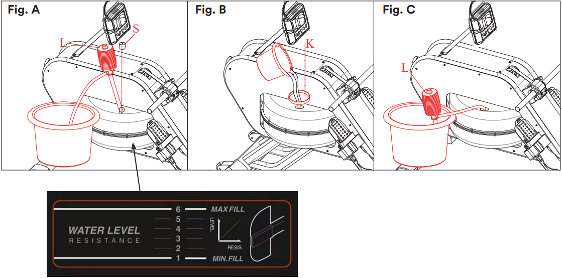 Skandika Nemo III Hybrid Water Rowing Machine - d1