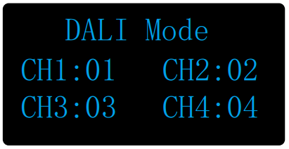 Skydance DH4 Lighting Control System - DALI mode