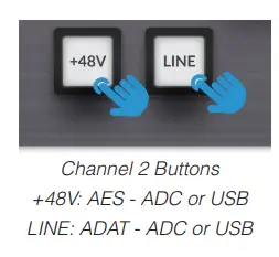 Solid State Logic SSL Origin Pure Drive Quad- Button Brightness9