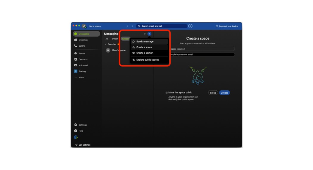 TrustTelesystem SMS for Webex a Texting Space in Webex - Featured Image