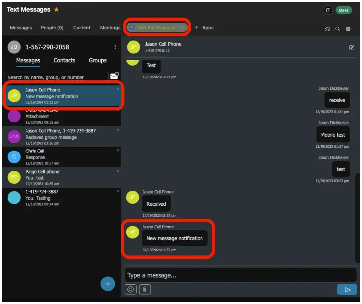 TrustTelesystem SMS for Webex a Texting Space in Webex - parts12