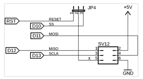 elektor Arduino NANO Training Board MCCAB - connector