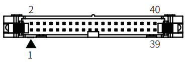 Hirose connector pin arragement