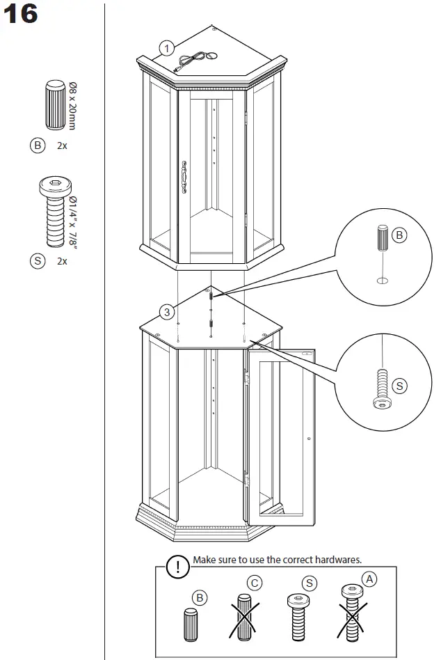 Dolonm-014-HG-43501-WA-Lighted-Corner-Curio-Cabinet-withTempered-Glass-Doors-fig-20
