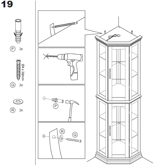 Dolonm-014-HG-43501-WA-Lighted-Corner-Curio-Cabinet-withTempered-Glass-Doors-fig-23