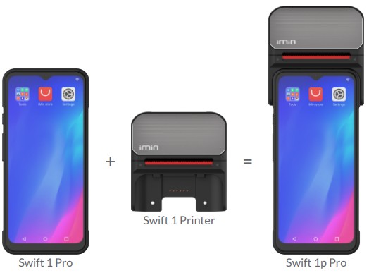 Imin Swift 1 Pro Series Variable Terminal - Combination 1