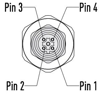 NETRIS3 Radio Unit Lorawan - Pin assignment