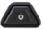 REDARC DISP4300 Color Display Screen - Power Button