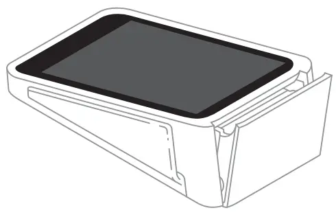 Square SWJ1-01 Terminal Fits Terminal Power Adapter - LOADING RECEIPT PAPER 1